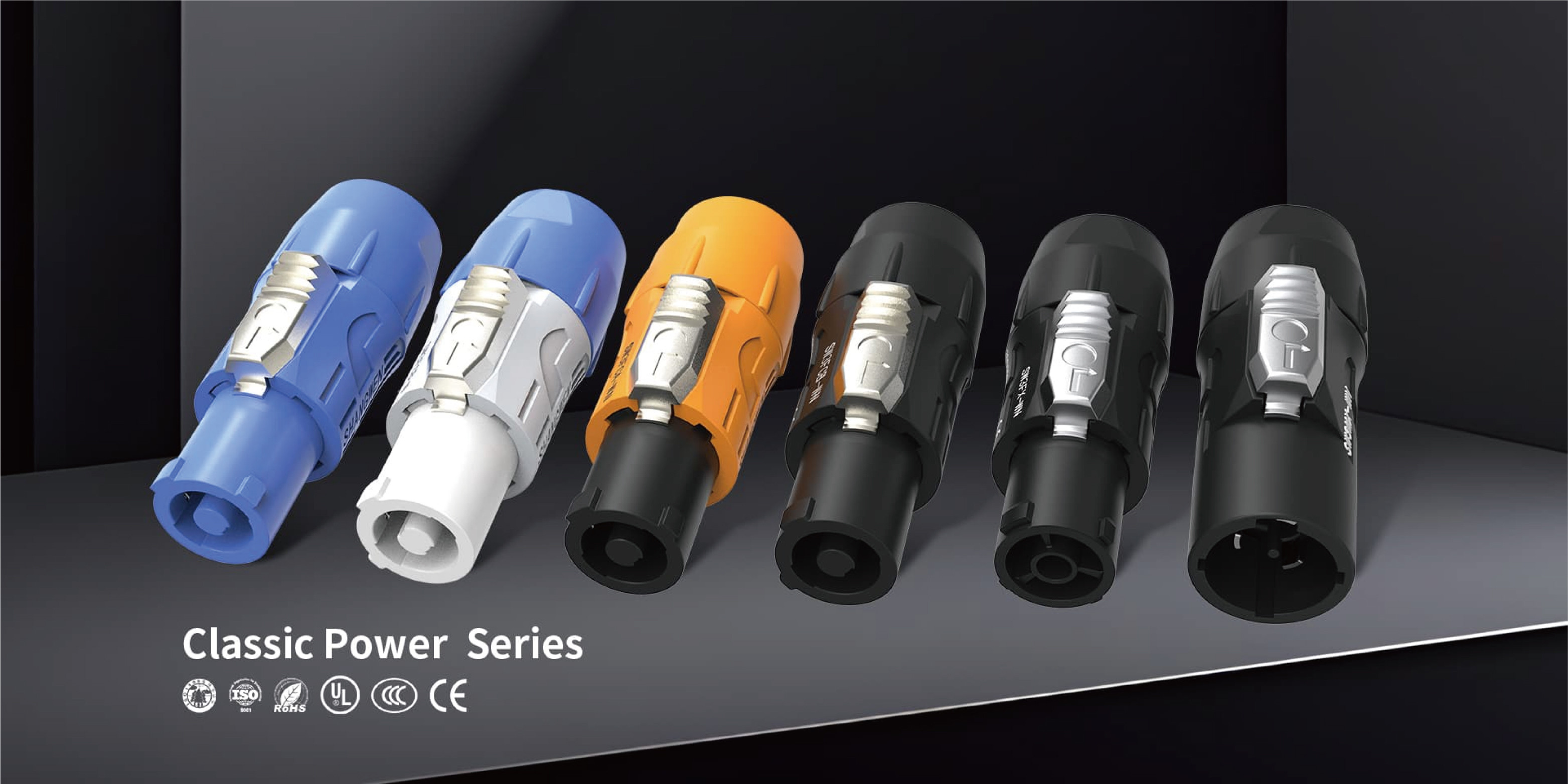 Conector de alimentação IP67