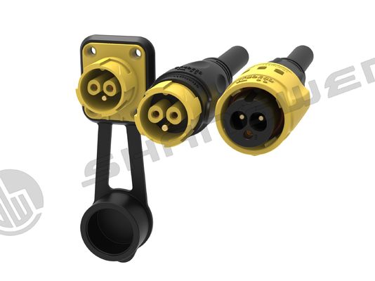 Power Input Push-pull Self-locking Connection Industrial 3 Pin Self-Locking M19 3 Pin IP67 Male Female Waterproof Connector