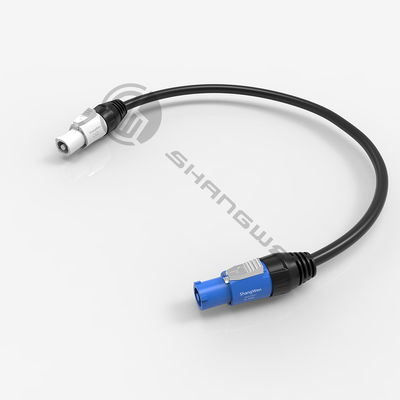 Customized China Indoor Locking 3 Pole Male Powercon Connector for Cable Wire