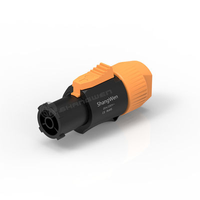 Conector de conector feminino IP65 3 Condutor 20A 250V