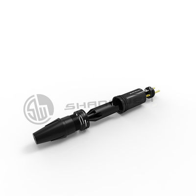 Conector de áudio de 3 pines Mini Conector de conector XLR leve