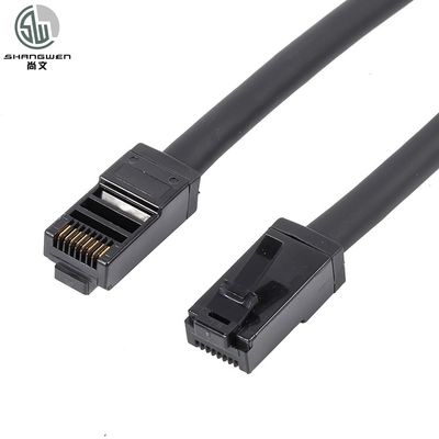 Cable de correcção de Ethernet de alta velocidade Cat6 Cat6a 4 pares 24AWG Utp