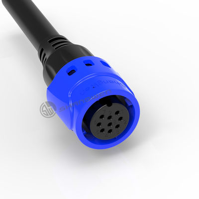 Conector M19 estável Plug Multiple 2 Pin Conector feminino Dimensões pequenas