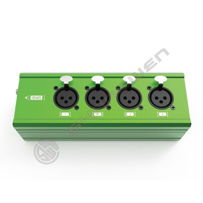 Extensor de cabo de rede DMX de áudio MAXIMON 4 canais com RJ45 a 4 XLR Homem Feminino