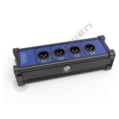 Áudio DMX 4 Canal 3 Pin XLR Cable Rj45 Breakout Multi Network Stage Sound Lighting Ethercon Conectores de extensão de cabo