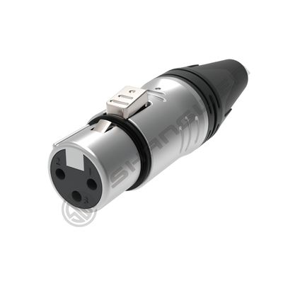 Áudio XLR 5 pin conectores elétricos à prova d'água Ip65 Plug feminina