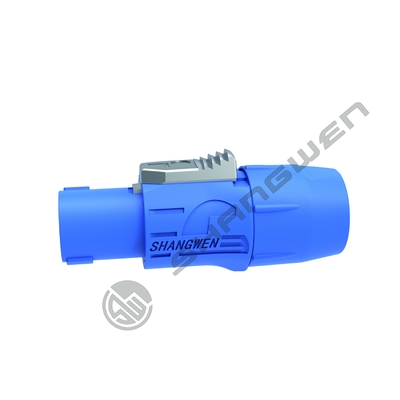 Conector de alto-falante industrial de forma D Conector à prova d'água de 4 pinos Conector feminino de enchufe de 4 polos Conector de cabo Speakon feminino para alto-falante