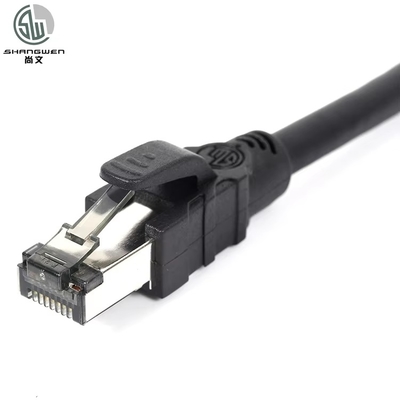 Cat5e FTP Ethernet Network Internet Patch Cord Cable RJ45 24AWG 4P 4pair CE UL Multiple Copper Twist Soft CCA BC Condutor