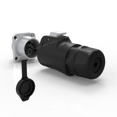 Outdoor Metal Material Card Buckle Type 3 Core Male Powercon Led Display Power Connectors