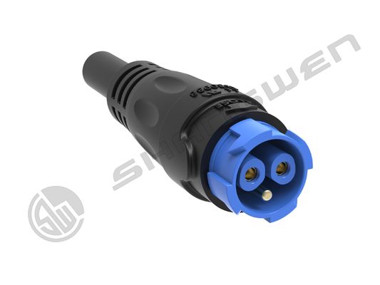 M19 Series Push-pull Self-locking Black Connection Industrial 3 Pin Female Male Plug Power  Connector M19 Male Female 3 Pin