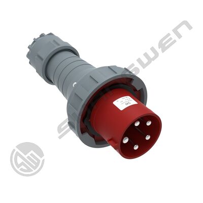 IP67 CEE Industrial Plug Socket Male Female Waterproof Coupler 5 Pin 63AMP  IEC CEE Plug 63A 5p 6h IP67