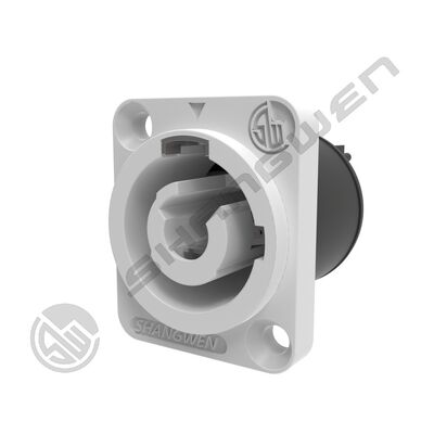 Industrial Electronics Accessories Female Powercon Audio Video Connector 3-Pin for Indoor IP44 LED Display Screen 20A Socket