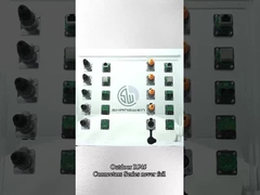 Áudio Industrial Rj45 Conector Feminino Panela à prova d'água