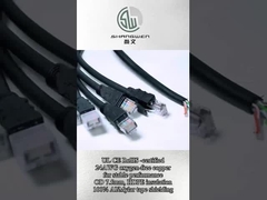 RoHS Ethernet Patch Cable 24AWG 26AWG 28AWG CAT5 Cat5e UTP Ethernet Cable 4 pares