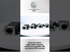 Conector de sinal de alimentação feminino Acessórios Adaptador de tomada Rj45