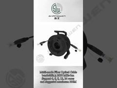 cabo da rede da fibra ótica