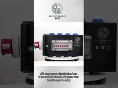 Caixa de Distribuição de Energia Portátil Industrial à Prova d'Água